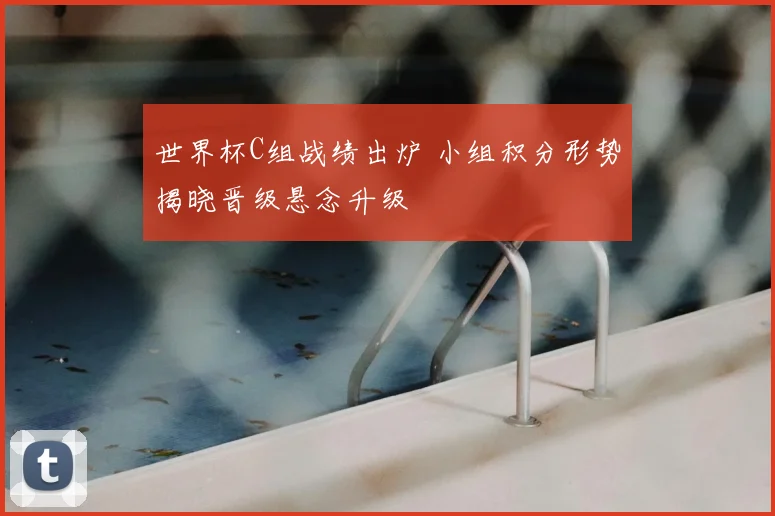 世界杯C组战绩出炉 小组积分形势揭晓晋级悬念升级